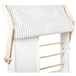 Small Foot - Houten Winkel Wit met Kassa en Lopende Band