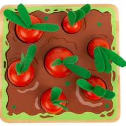 Small Foot - Houten Wortel Vormenspel, 8dlg.