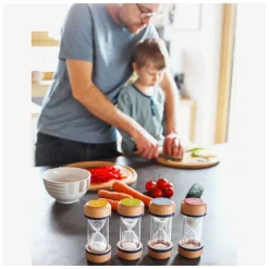 Small Foot - Houten Zandlopers XL Set, 4dlg.