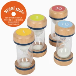 Small Foot - Houten Zandlopers XL Set, 4dlg.