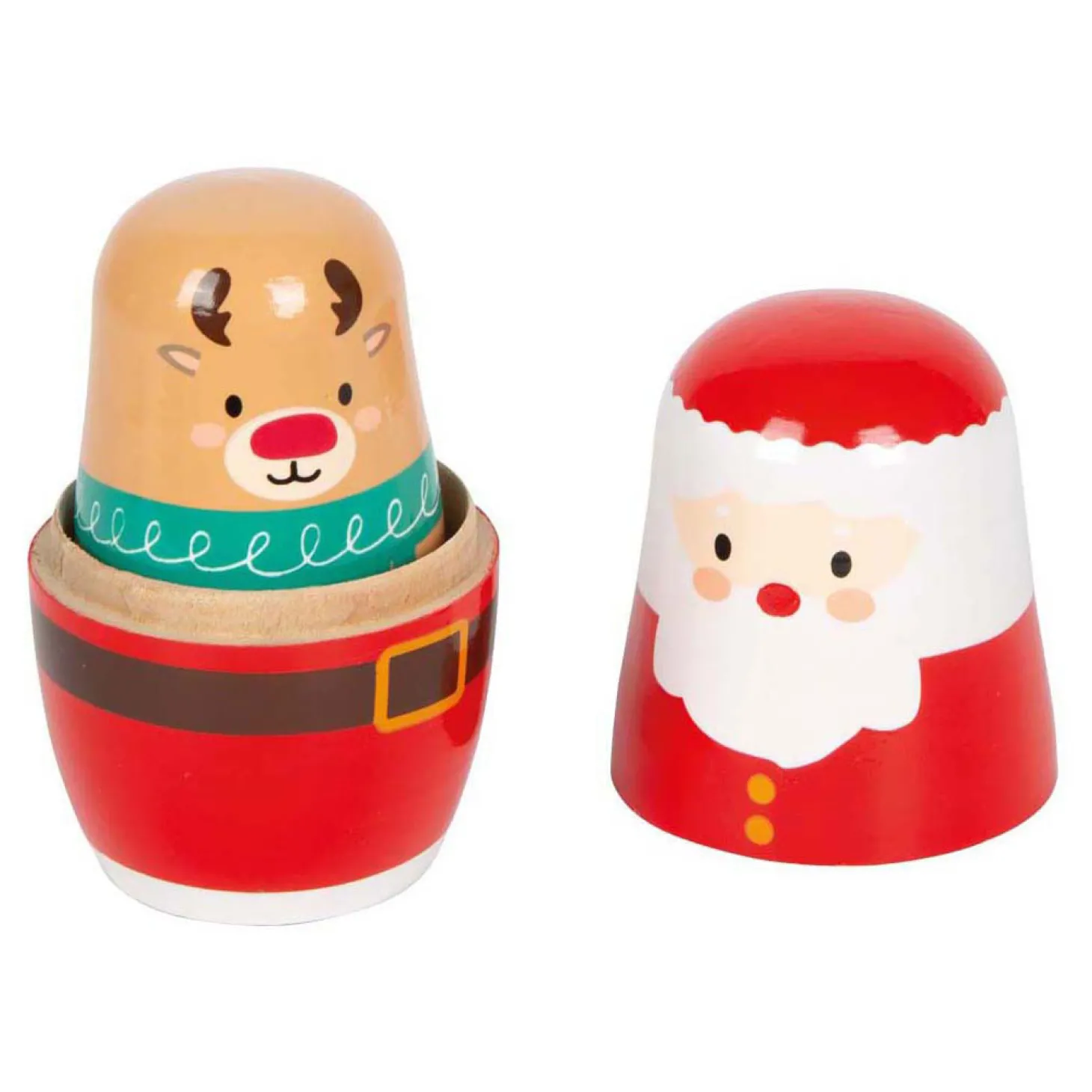 Small Foot - Kerstmis Matroesjka Poppen