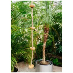 Small Foot - Klimladder met Houten Opstapjes, 190cm