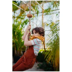 Small Foot - Klimladder met Houten Opstapjes, 190cm