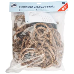 Small Foot - Klimnet met 8 Haken, 200x150cm