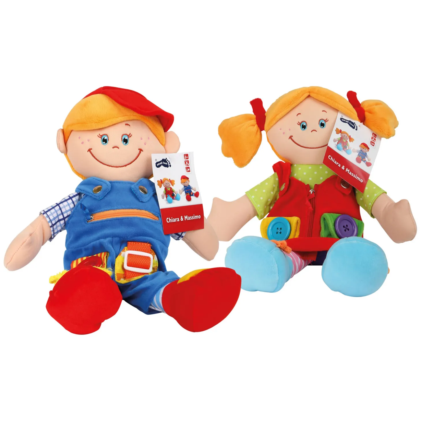 Small Foot - Lappenpoppen Chiara & Massimo