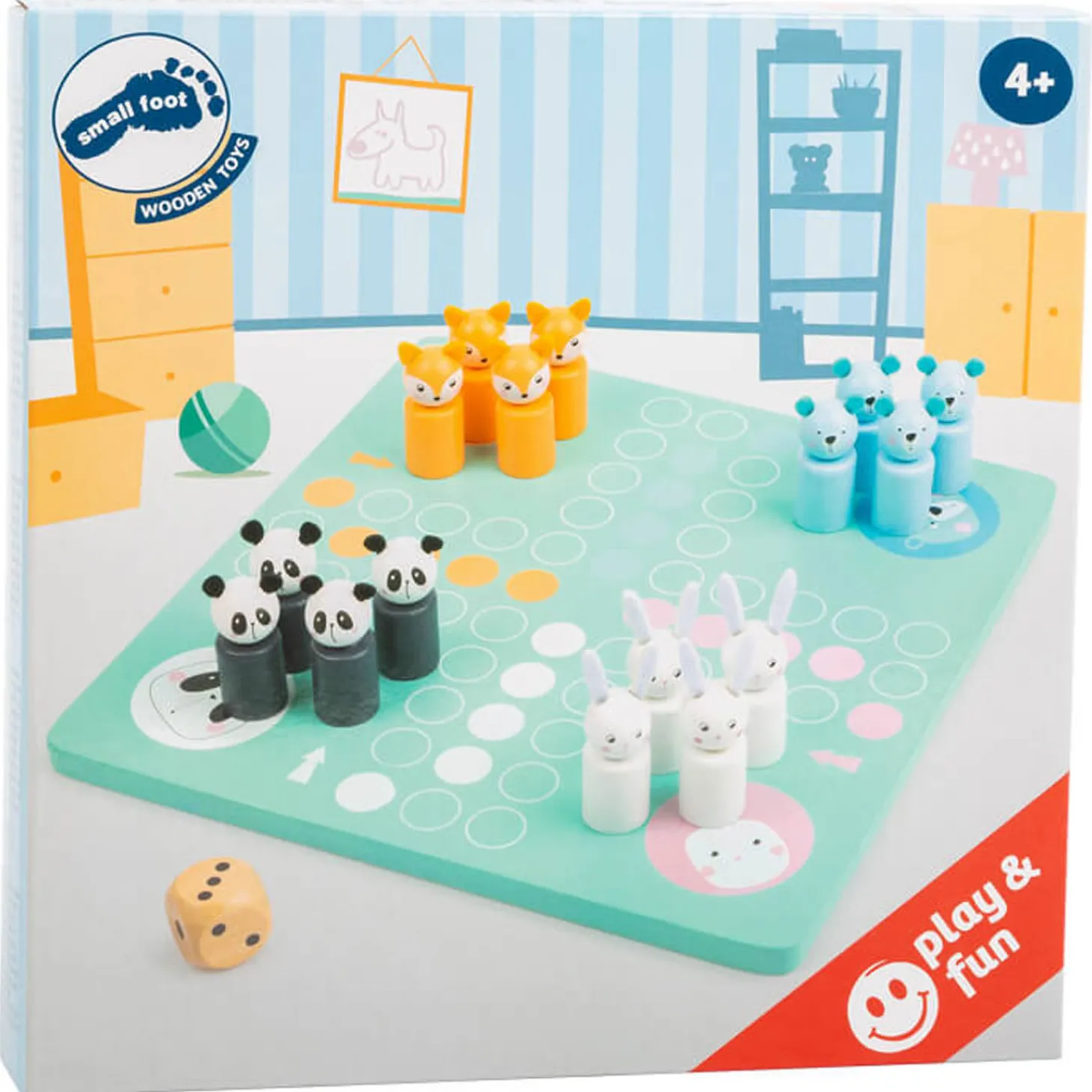 Small Foot - Ludospel Dieren Hout