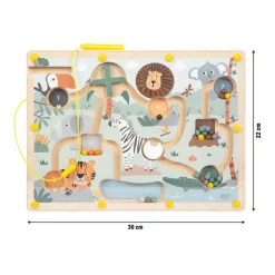 Small Foot - Magnetisch Doolhof Safari