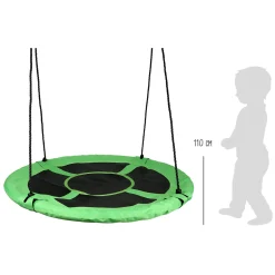 Small Foot - Nestschommel Groen XL, 110cm