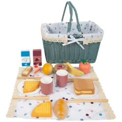Small Foot - Picknickset met Houten Speeleten Tasty, 26dlg.