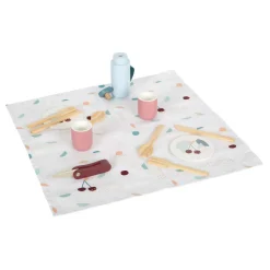Small Foot - Rugzak met Houten Picknick Tasty Speelset, 14dlg.
