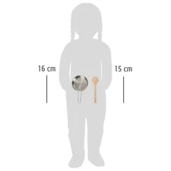 Small Foot  -  Speel Kookset met Schort, 9dlg.