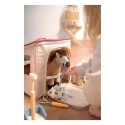 Small Foot - Speelset Paard met Stal en Accessoires in Tas