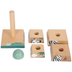 Small Foot - Stapeltoren Safari, 6dlg.