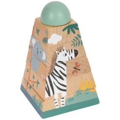 Small Foot - Stapeltoren Safari, 6dlg.