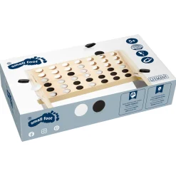 Small Foot  -  Vier op 1 lijn Hout Gouden Editie Spel