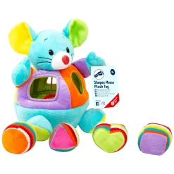 Small Foot - Vormenstoof Muis Pluche, 5dlg.