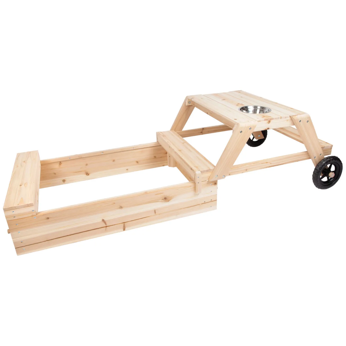 Small Foot - Zandbak met Zitgedeelte en Moddertafel