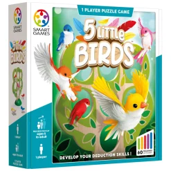 SmartGames 5 Little Birds Houten Logica Spel