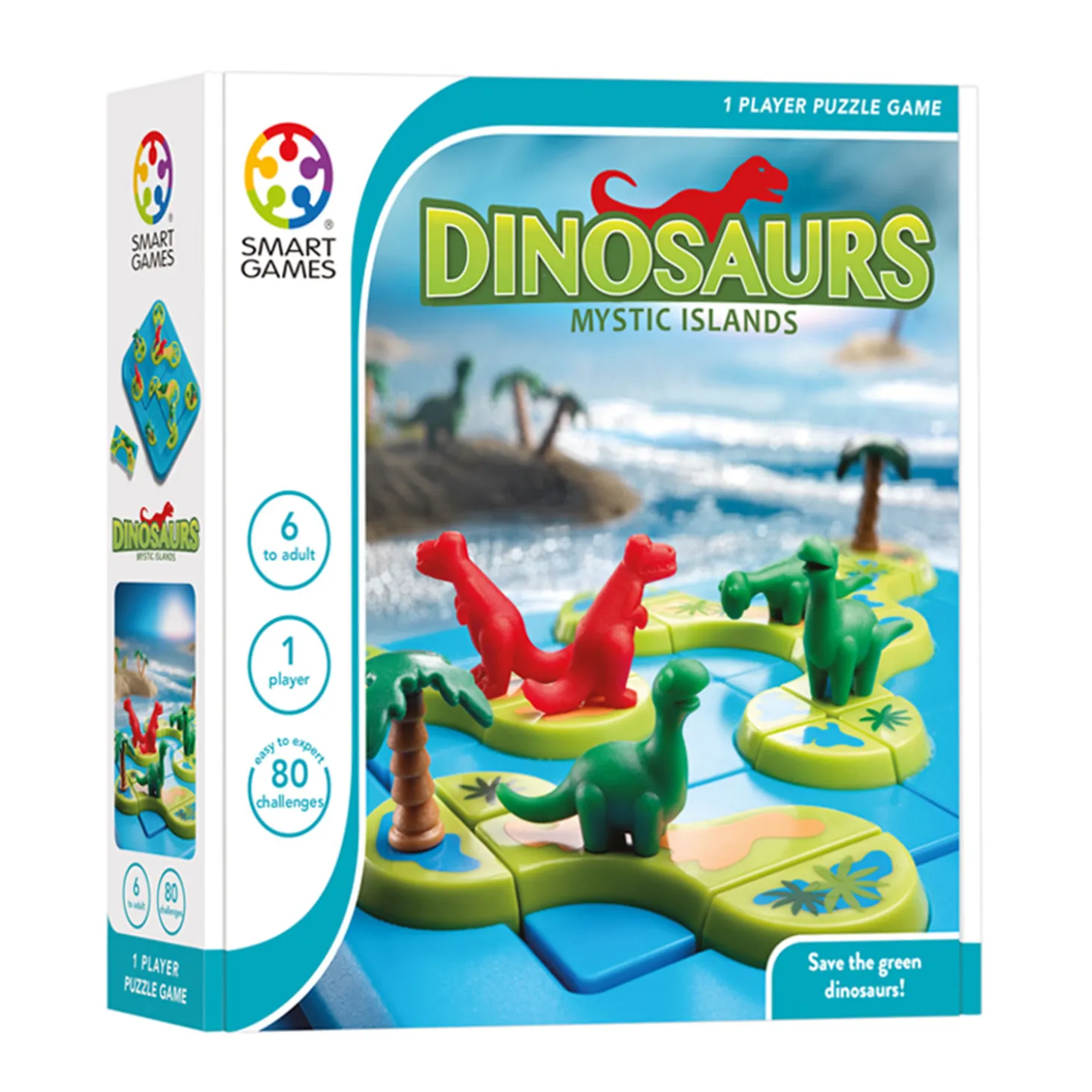 SmartGames Dinosaurs Mysterious Islands