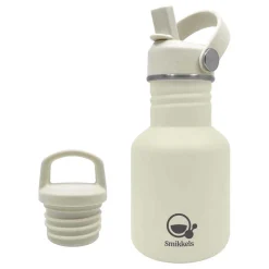 Smikkels RVS Drinkfles 350ml - Zacht Wit