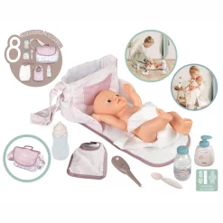 Smoby Baby Nurse Luiertas, 8dlg.
