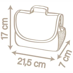 Smoby Baby Nurse Luiertas, 8dlg.