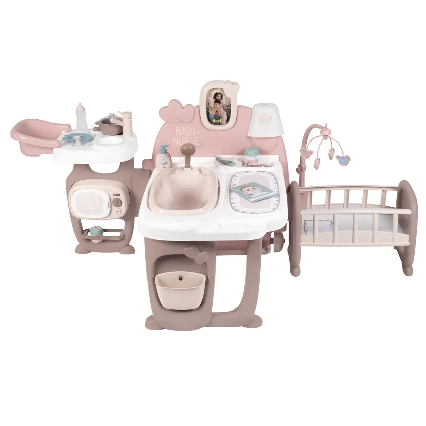Smoby Baby Nurse Poppen Verzorgingscentrum, 23dlg.