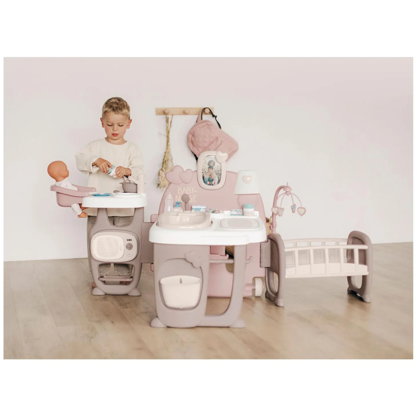 Smoby Baby Nurse Poppen Verzorgingscentrum, 23dlg.