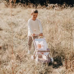 Smoby Baby Nurse Poppenbuggy met Opbergruimte