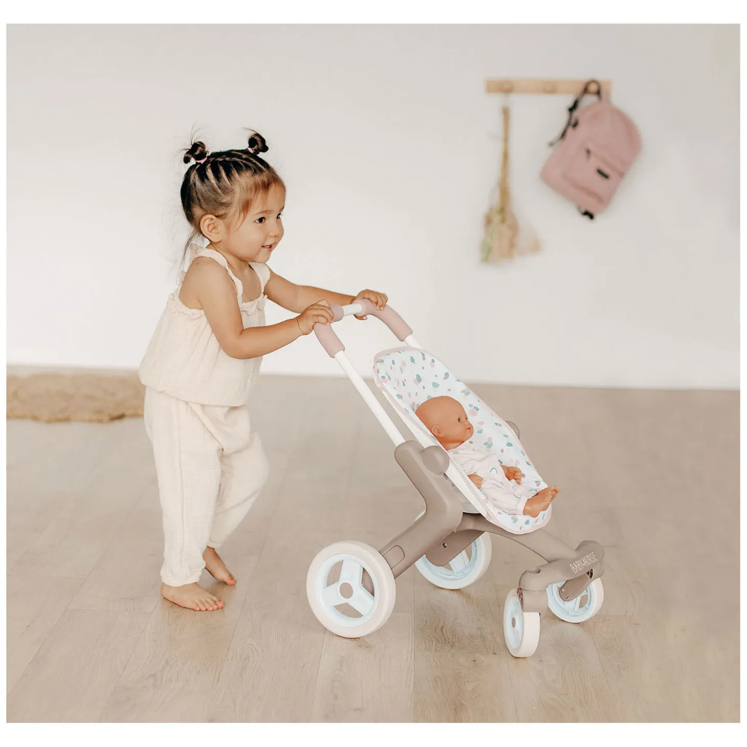 Smoby Baby Nurse Poppenbuggy