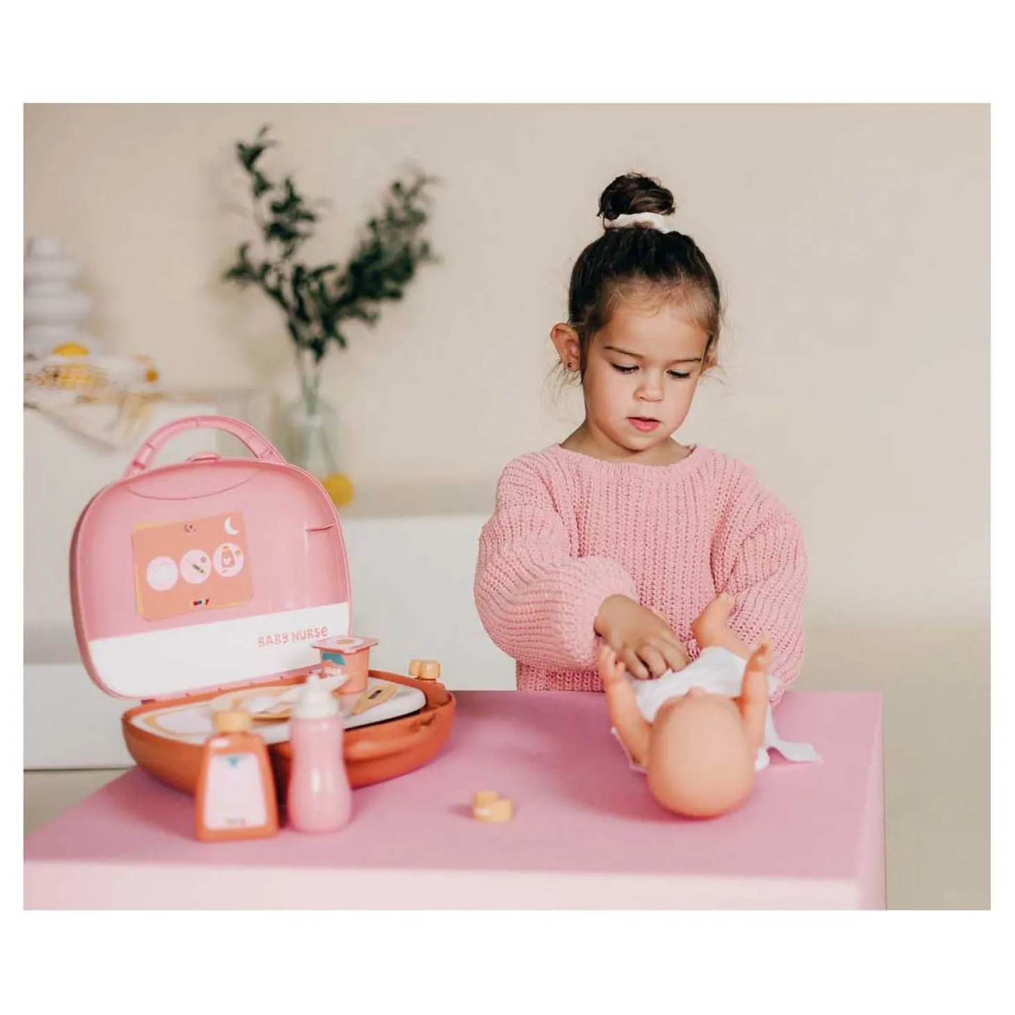 Smoby Baby Nurse Poppenverzorgingskoffer - 13dlg.