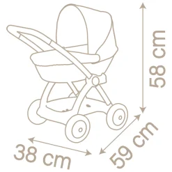 Smoby Baby Nurse Poppenwagen
