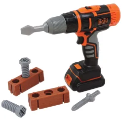 Smoby Black & Decker Boor met Schroevendraaierset, 7dlg.