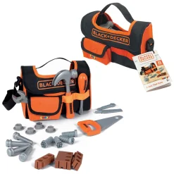 Smoby Black & Decker Gereedschapstas met Gereedschap, 21dlg.