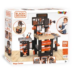 Smoby Black & Decker Mega Center, 100dlg.