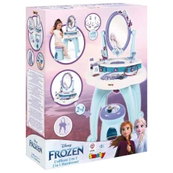 Smoby Frozen 2in1 Kaptafel met Kruk, 10dlg.