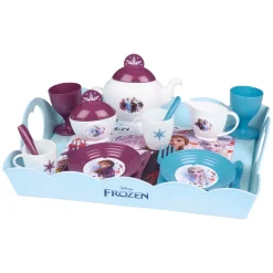 Smoby Frozen XL Theeset met Dienblad, 17dlg.