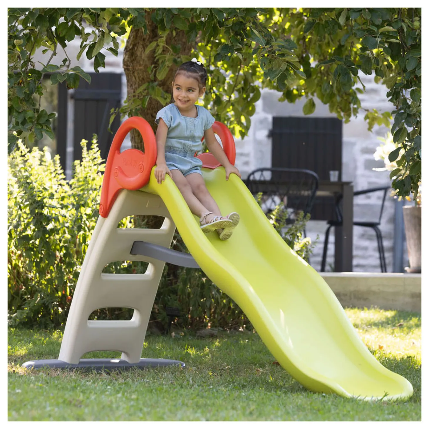 Smoby Glijbaan met Wateraansluiting