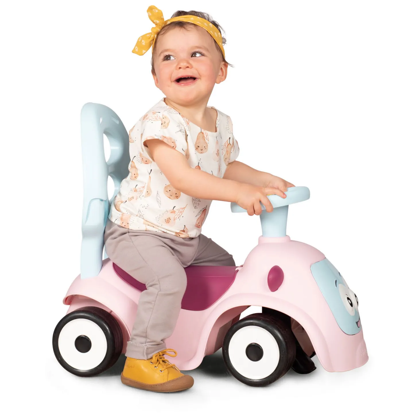 Smoby Maestro Ride On Loopauto Roze