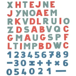 Smoby Magnetische Leters en Cijfers, 72dlg.