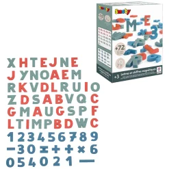 Smoby Magnetische Leters en Cijfers, 72dlg.