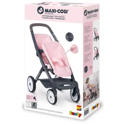 Smoby Maxi-Cosi Poppenwagen voor 2 Poppen