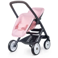 Smoby Maxi-Cosi Poppenwagen voor 2 Poppen