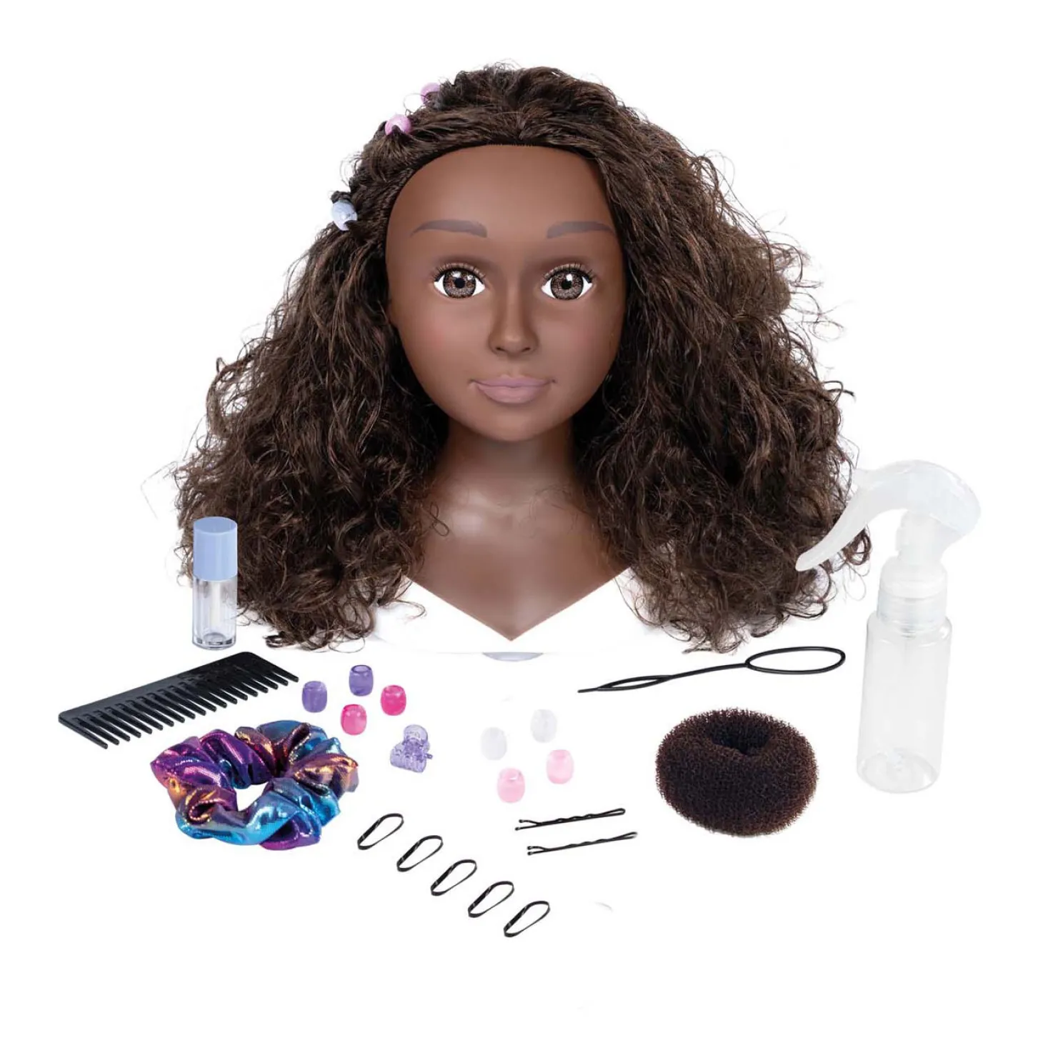 Smoby Mijn Beauty Kappop Afro met Accessoires, 23dlg.