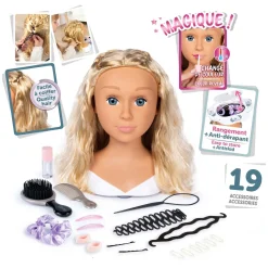 Smoby Mijn Beauty Kappop Blond met Accessoires, 19dlg.
