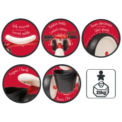 Smoby Rookie Ride-On Loopauto Rood