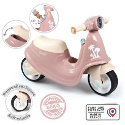 Smoby Scooter Loopauto Roze