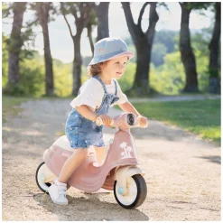 Smoby Scooter Loopauto Roze