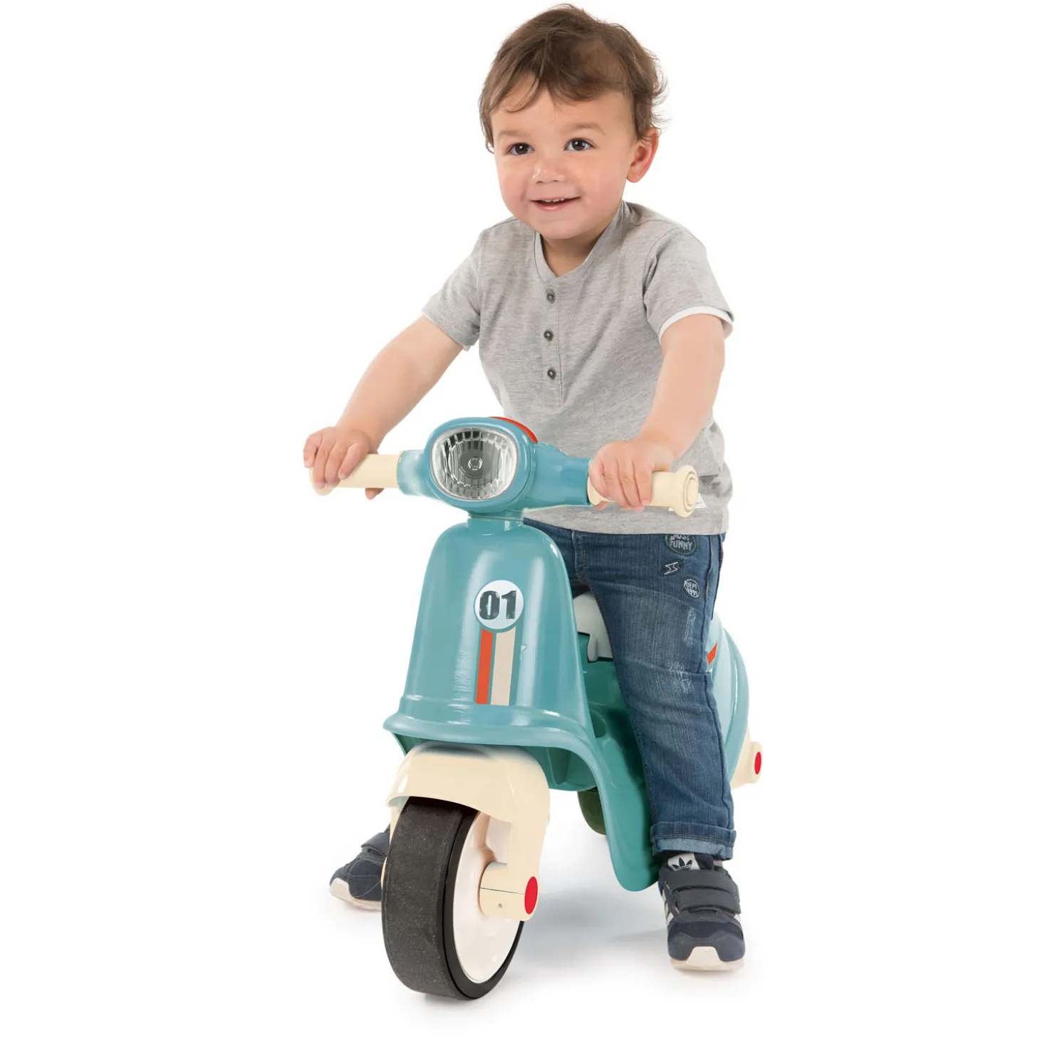 Smoby Scooter Ride On Blauw