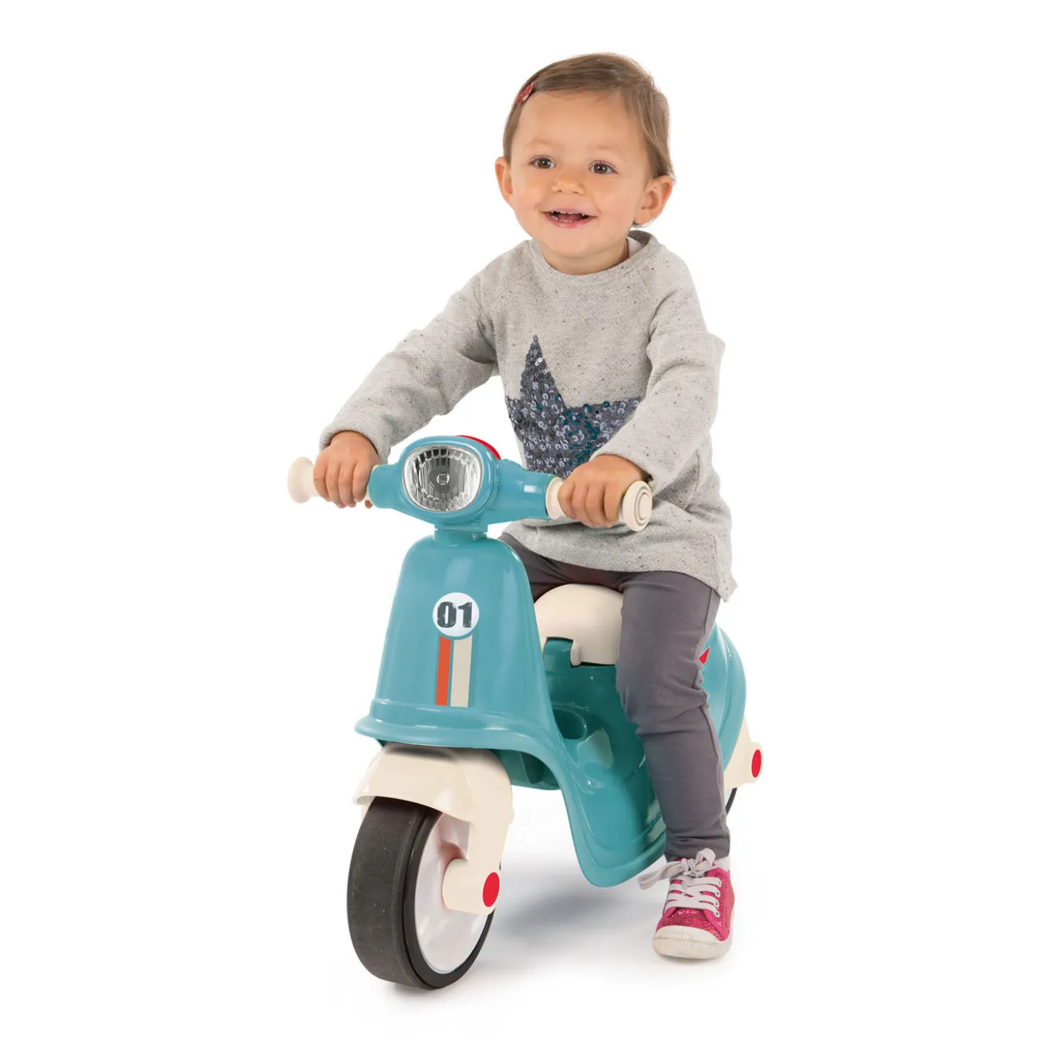 Smoby Scooter Ride On Blauw